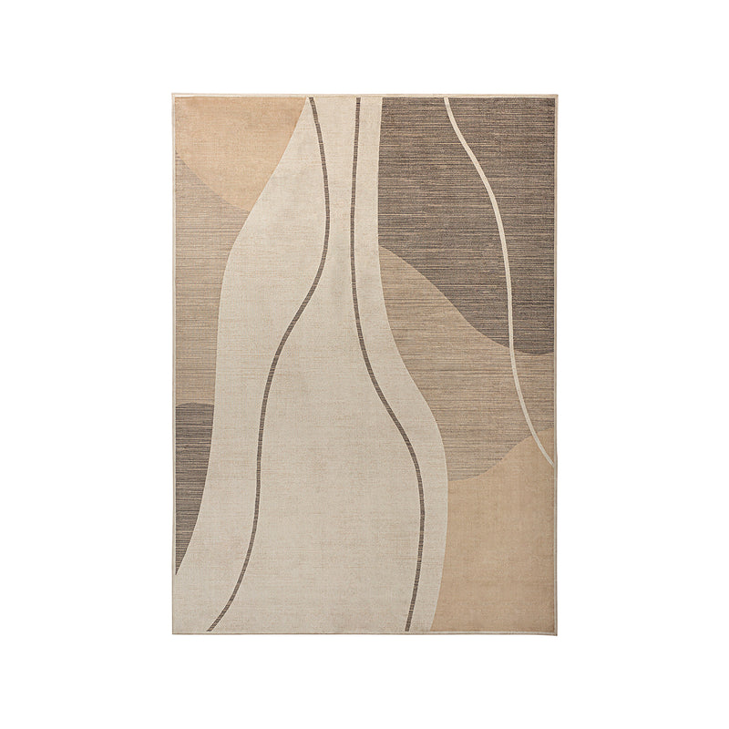 The Giennah Carpet — contemporary rug in viscose blend from Laiyahome