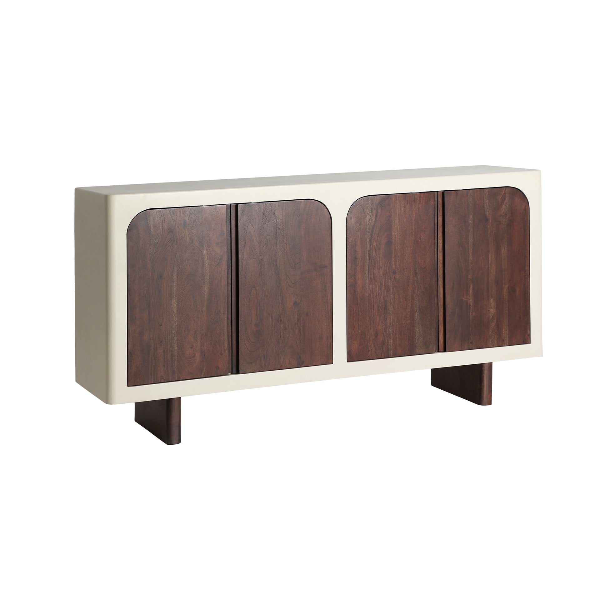 The Glaris Sideboard — contemporary sideboard in solid acacia wood from Laiyahome