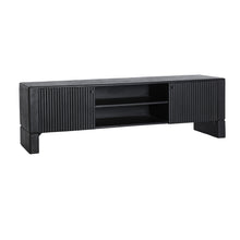 The Nox Tv Stand — contemporary media console in solid mango wood from Laiyahome