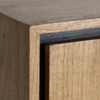 The Osby Sideboard — Scandinavian sideboard in solid mindi wood from Laiyahome