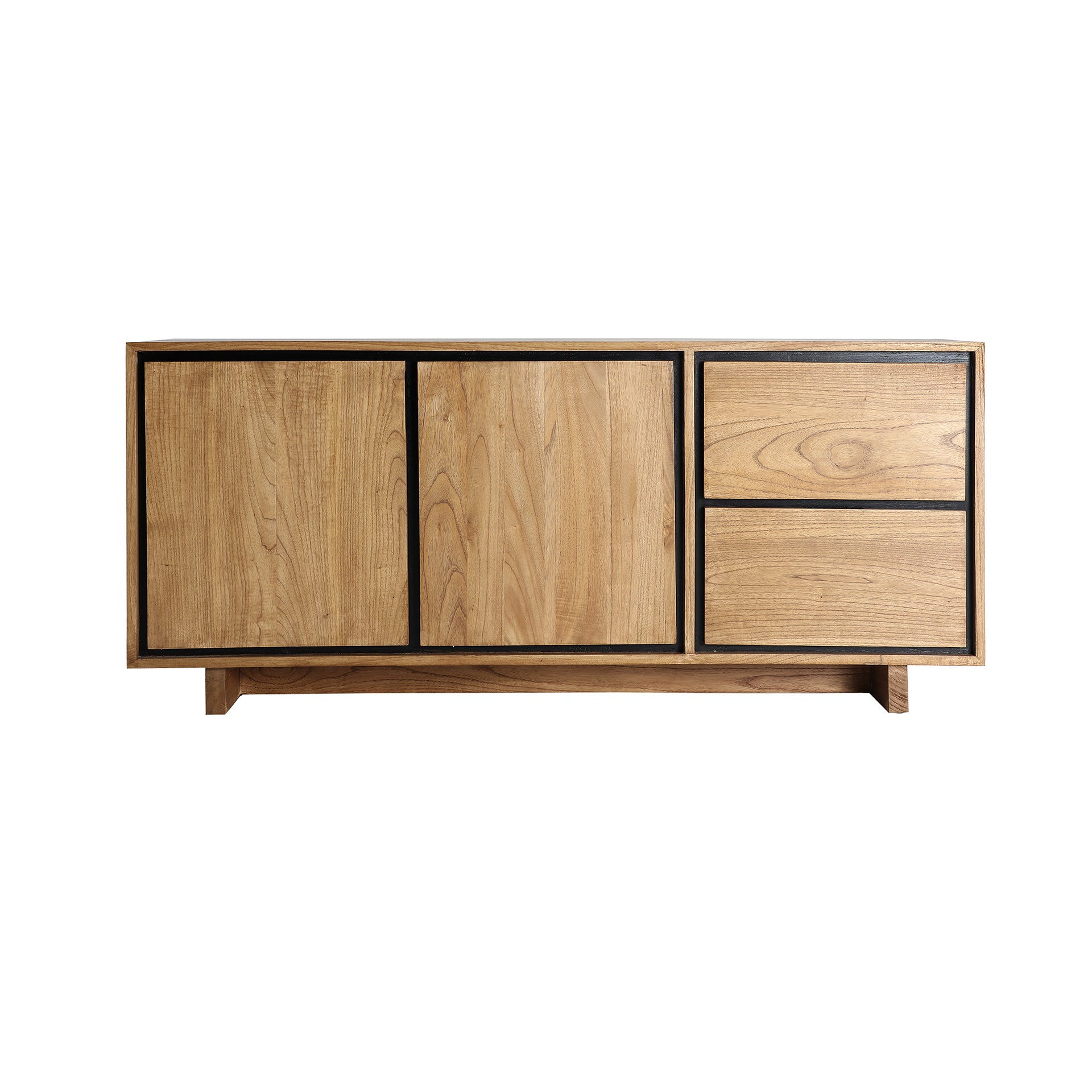 The Osby Sideboard — Scandinavian sideboard in solid mindi wood from Laiyahome