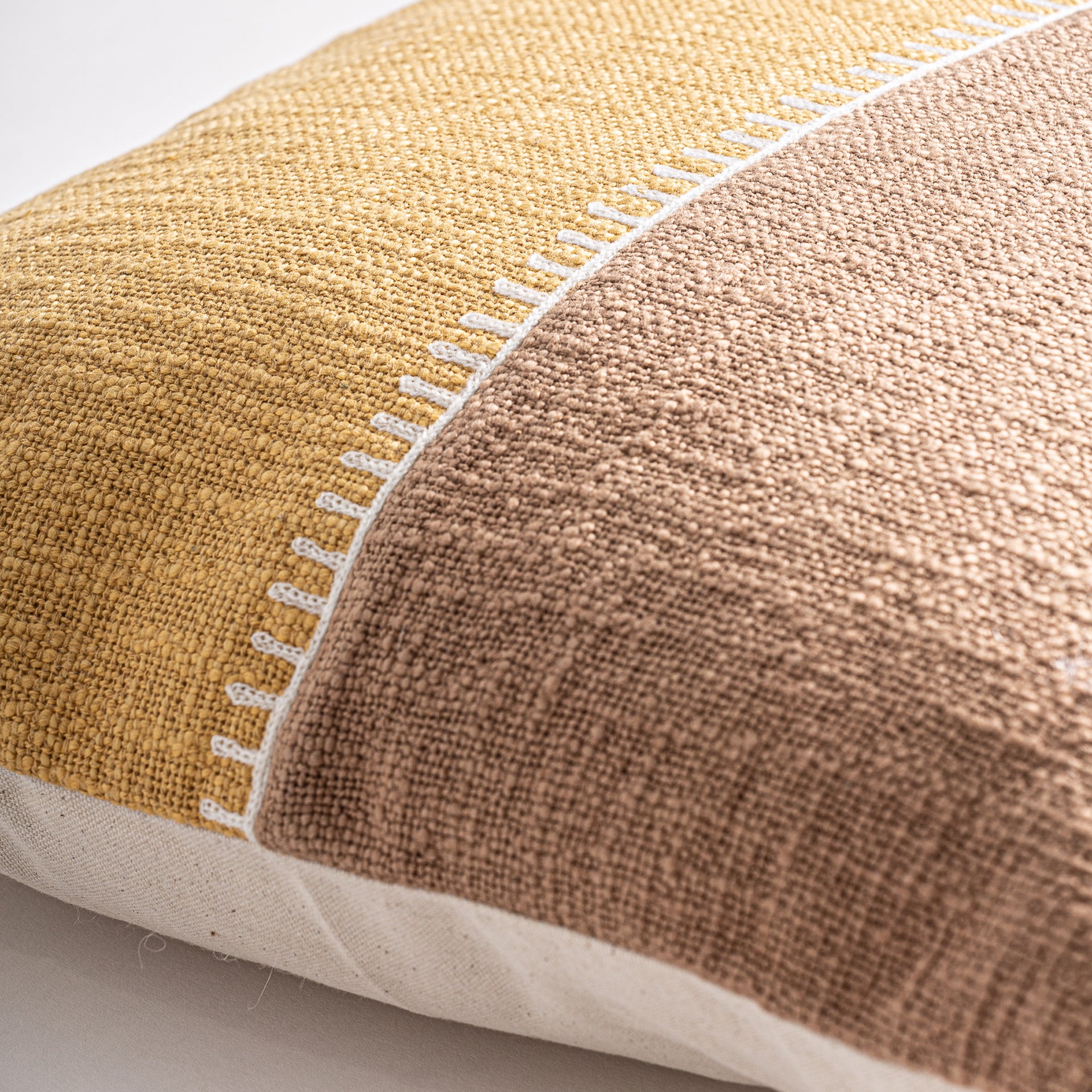 The Mireia Cushion — classic cushion in natural cotton from Laiyahome