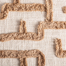 The Brenda Cushion — classic cushion in natural cotton from Laiyahome