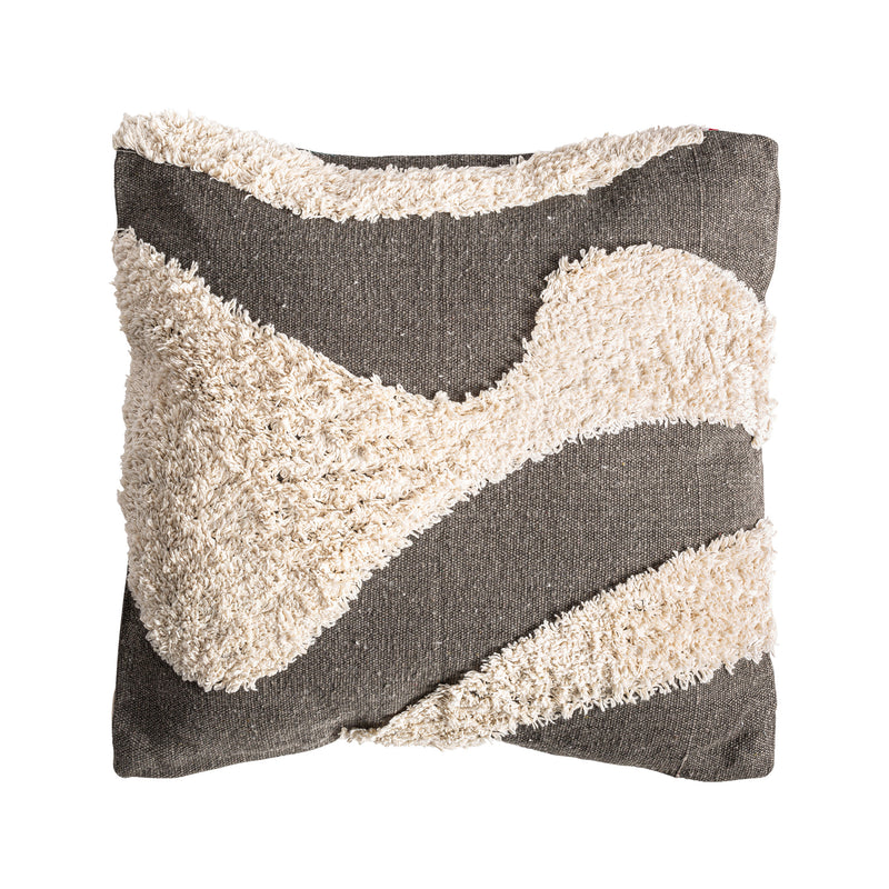The Sahun Cushion — contemporary cushion in natural cotton from Laiyahome