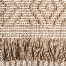 The Serafin Cushion — boho-modern cushion in natural jute from Laiyahome