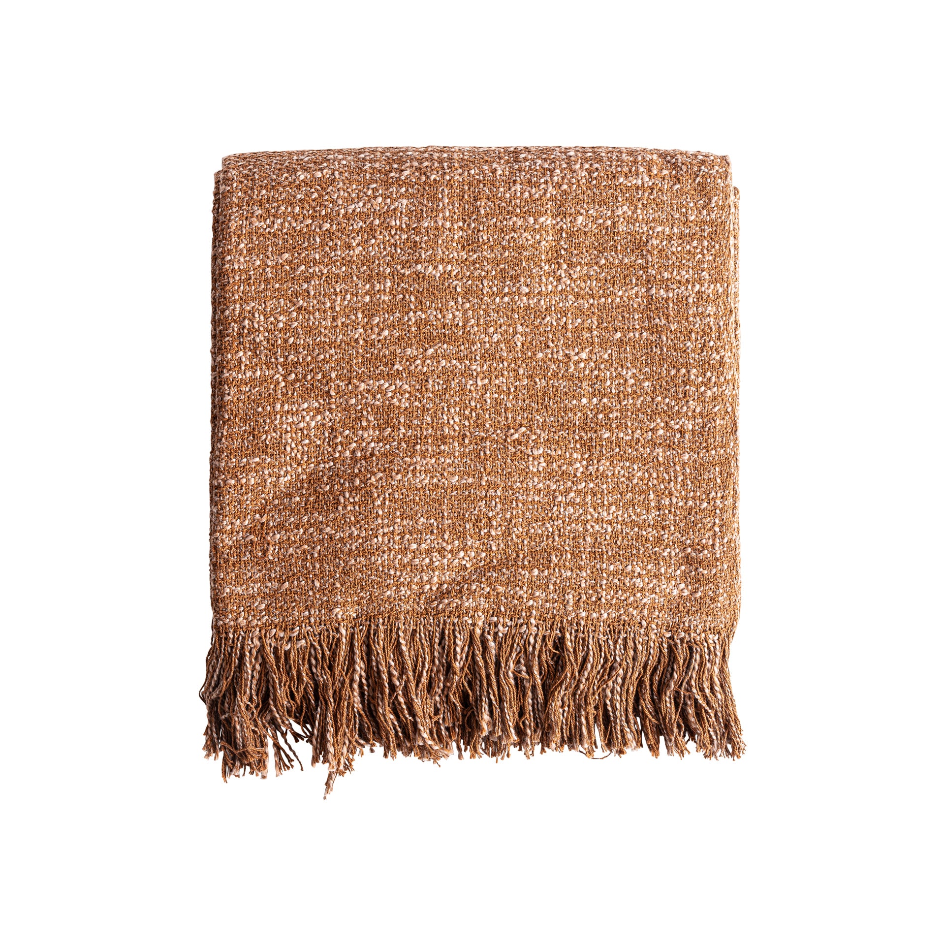 The Blade Plaid — classic throw in natural cotton from Laiyahome