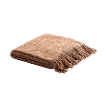 The Blade Plaid — classic throw in natural cotton from Laiyahome