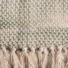 The Esarhe Plaid — classic throw in natural cotton from Laiyahome