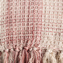 The Saheler Plaid — classic throw in natural cotton from Laiyahome
