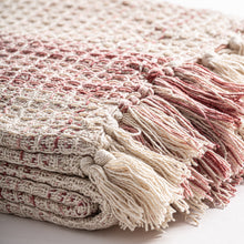 The Saheler Plaid — classic throw in natural cotton from Laiyahome