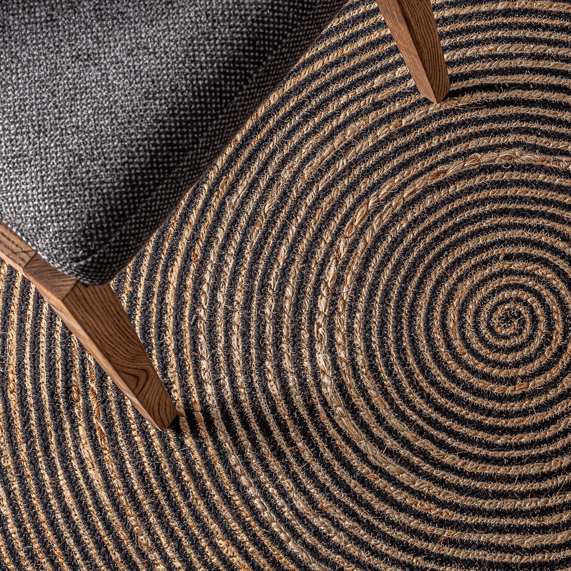 The Leandra Carpet — classic rug in natural cotton from Laiyahome