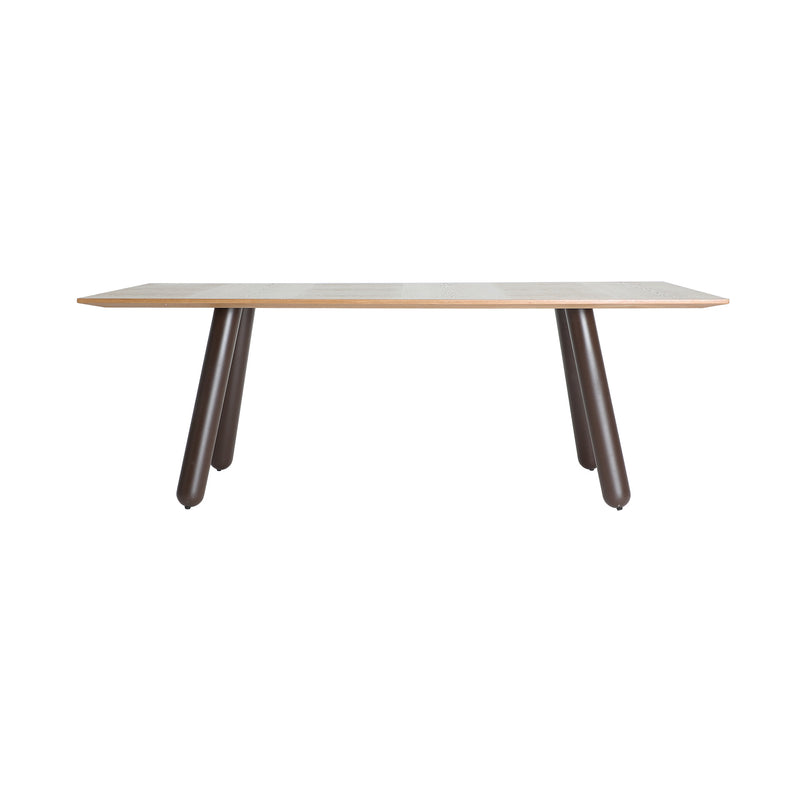 ORBE DINING TABLE in a modern interior setting