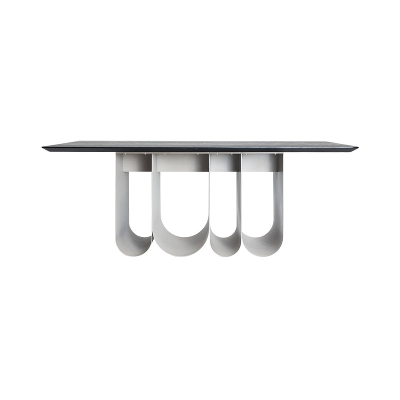 ARQA DINING TABLE in a modern interior setting