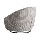 BUBU ROTATIVE ARMCHAIR in a modern interior setting