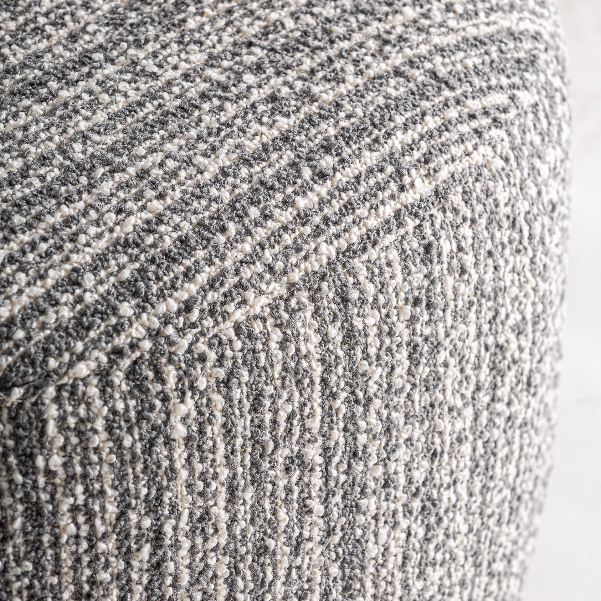 The Bubu Footrest — contemporary pouffe in high-performance polyester from Laiyahome
