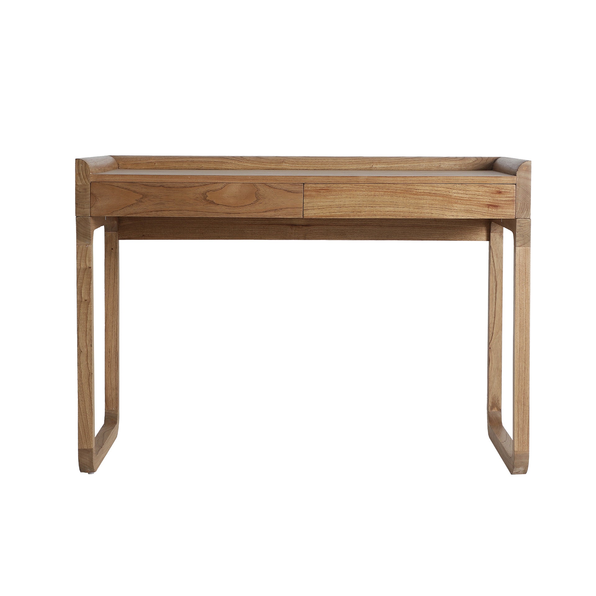 The Lecce Desk — Scandinavian desk in solid mindi wood from Laiyahome