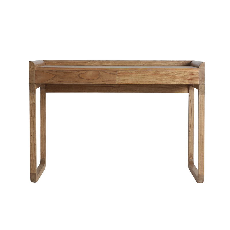 The Lecce Desk — Scandinavian desk in solid mindi wood from Laiyahome