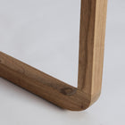 The Lecce Desk — Scandinavian desk in solid mindi wood from Laiyahome