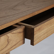The Lecce Desk — Scandinavian desk in solid mindi wood from Laiyahome