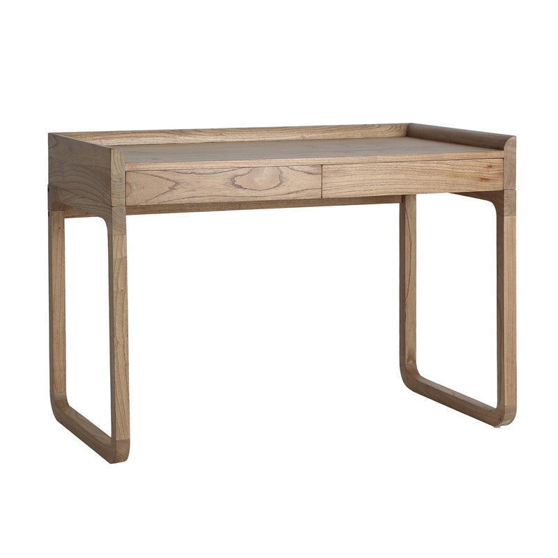 The Lecce Desk — Scandinavian desk in solid mindi wood from Laiyahome
