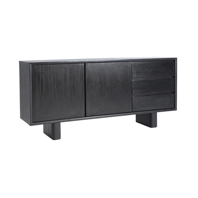The Demmin Sideboard — contemporary sideboard in solid mindi wood from Laiyahome
