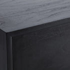 The Demmin Sideboard — contemporary sideboard in solid mindi wood from Laiyahome