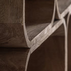 The Grid Bookcase — contemporary bookcase in solid mango wood from Laiyahome