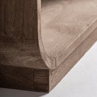 The Grid Bookcase — contemporary bookcase in solid mango wood from Laiyahome