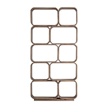 The Grid Bookcase — contemporary bookcase in solid mango wood from Laiyahome