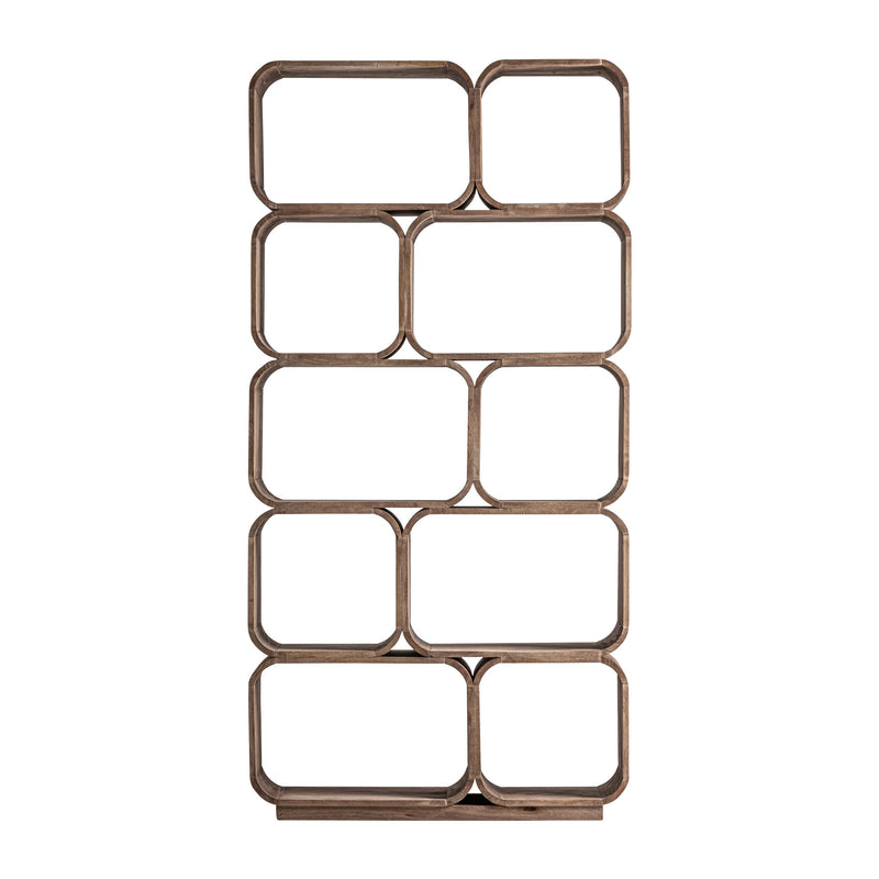 GRID BOOKCASE in a modern interior setting