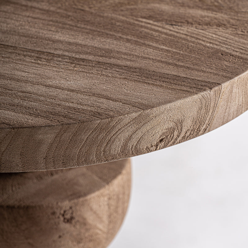 FLOW SIDE TABLE in a modern interior setting