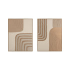 The Axia Wall Art (Set of 2) — contemporary wall art in stretched canvas from Laiyahome
