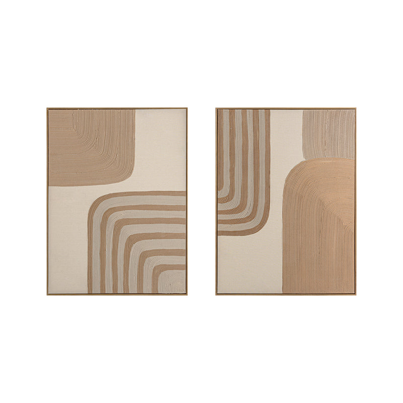 The Axia Wall Art (Set of 2) — contemporary wall art in stretched canvas from Laiyahome