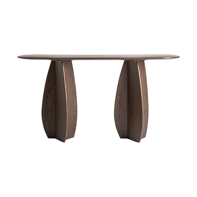 The Arko Console Table — contemporary console table in engineered wood with veneer finish from Laiyahome