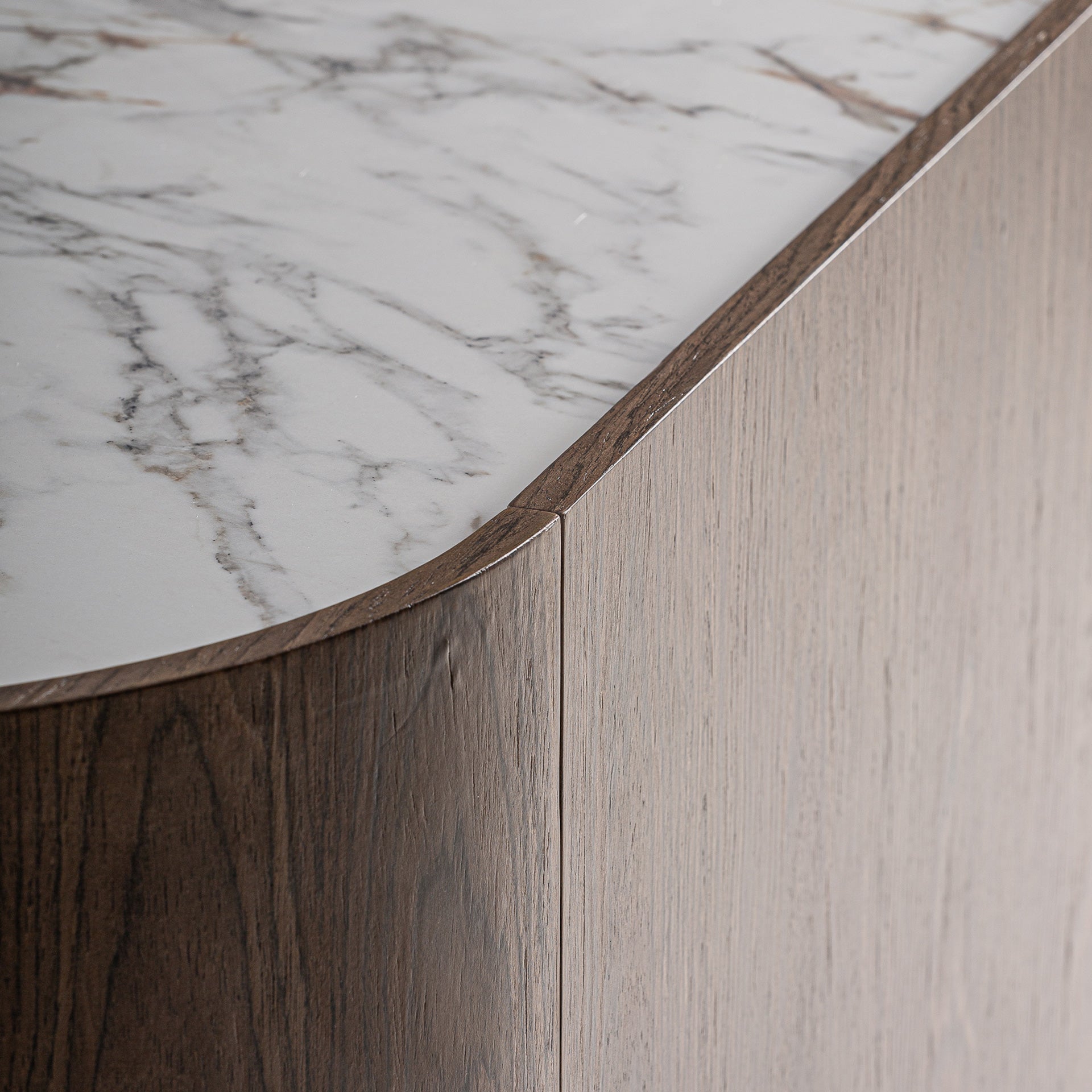 The Arko Tv Stand — contemporary sideboard in engineered wood with veneer finish from Laiyahome