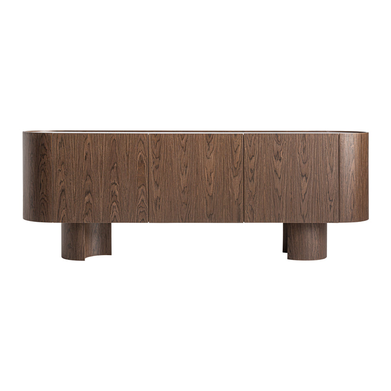 The Arko Tv Stand — contemporary sideboard in engineered wood with veneer finish from Laiyahome