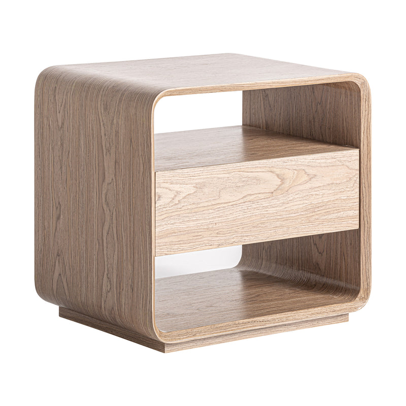 LIRA BEDSIDE TABLE in a modern interior setting