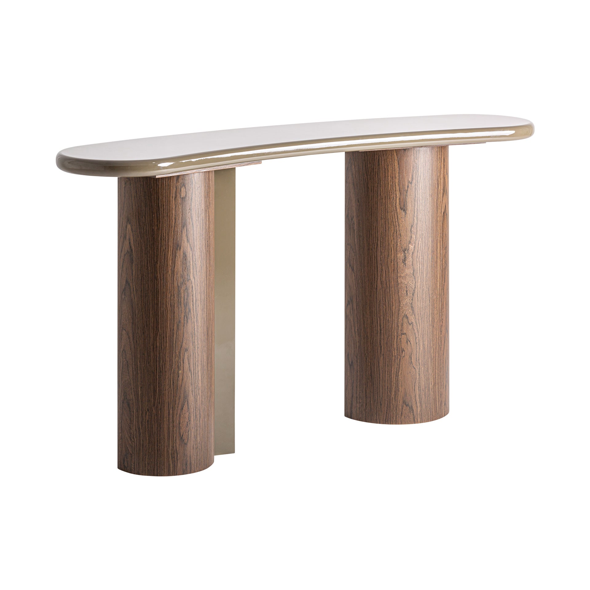 The Root Console Table — contemporary console table in engineered wood with veneer finish from Laiyahome