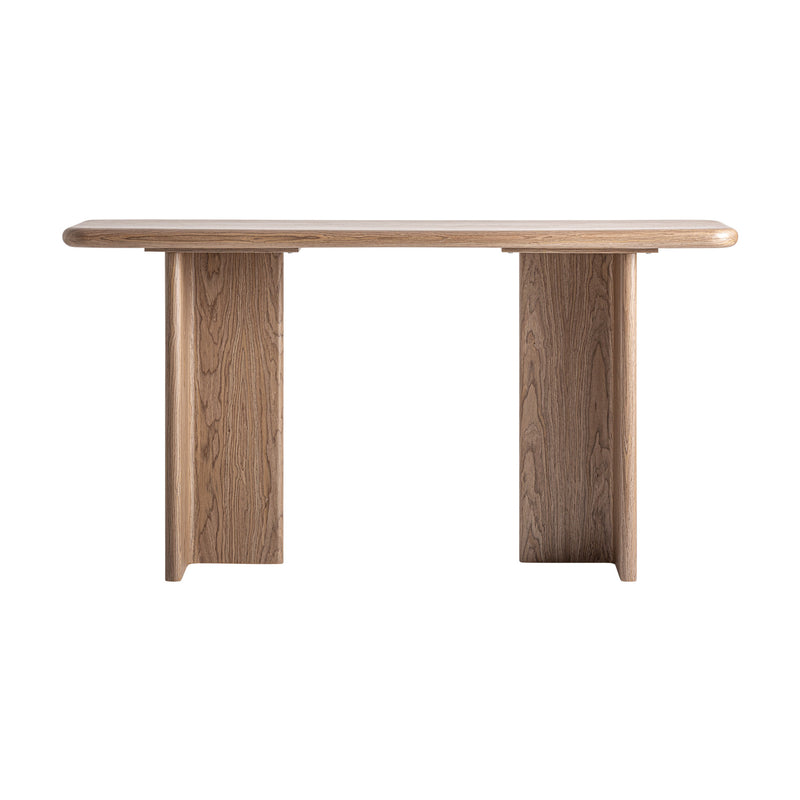 The Lira Console Table — contemporary console table in engineered wood with veneer finish from Laiyahome