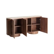 The Dune Sideboard — contemporary sideboard in synthetic marble from Laiyahome