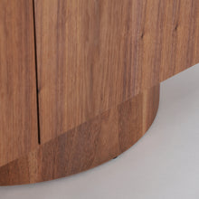 The Dune Tv Stand — contemporary media console in synthetic marble from Laiyahome