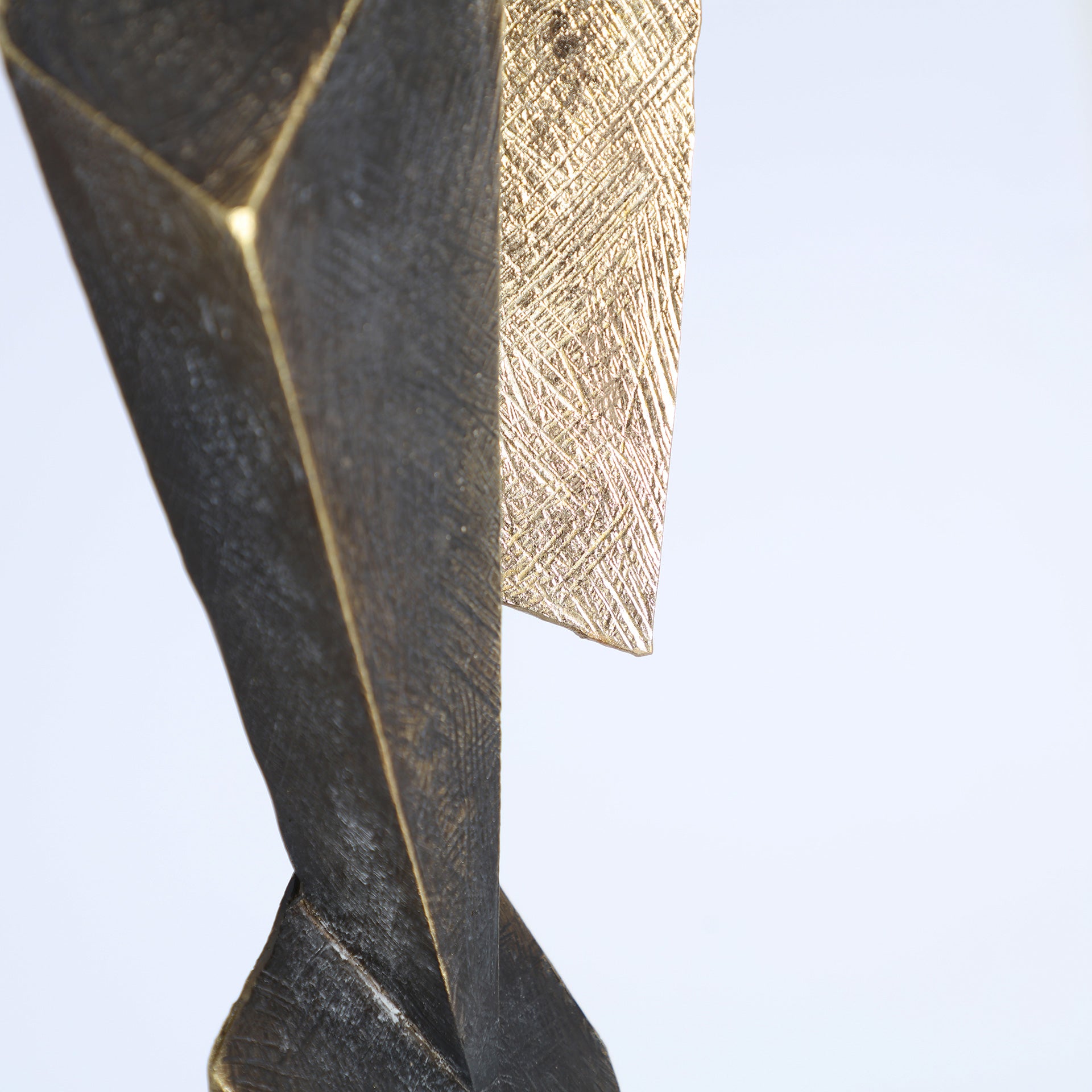 The Vertex Decorative Figure — contemporary sculpture in cast resin from Laiyahome