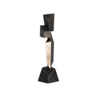 The Vertex Decorative Figure — contemporary sculpture in cast resin from Laiyahome