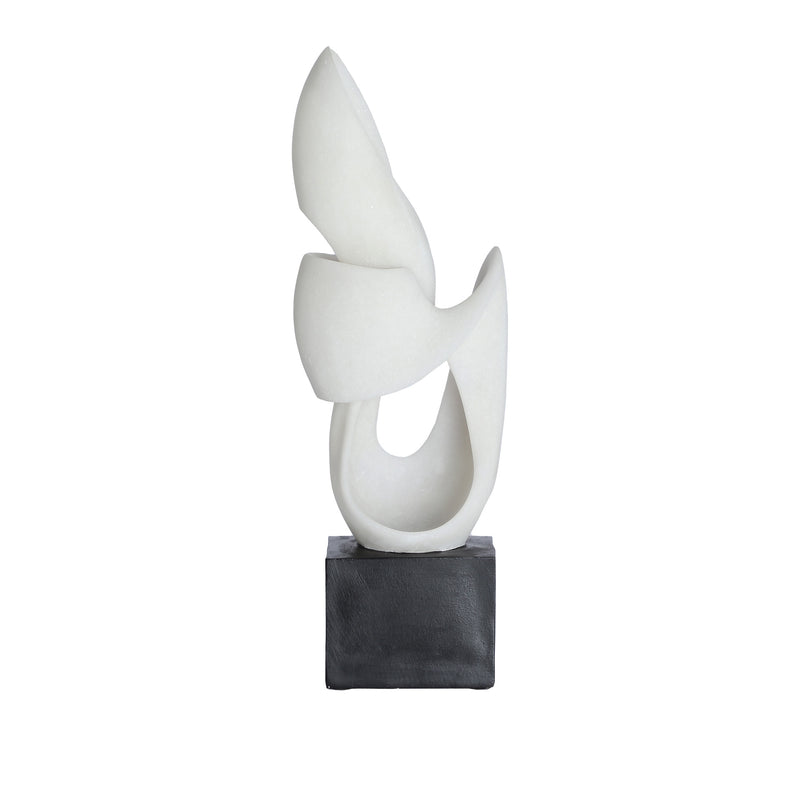 The Lume Decorative Figure — contemporary sculpture in cast resin from Laiyahome