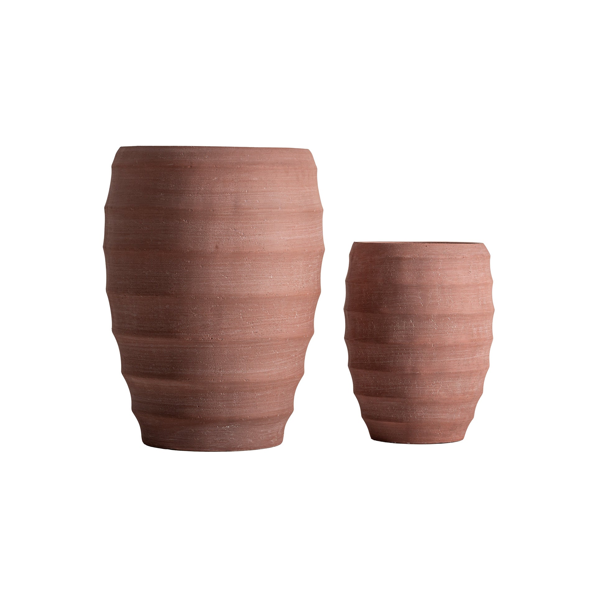 The Kora Plant Pot (Set of 2) — minimalist planter in high-fire ceramic from Laiyahome