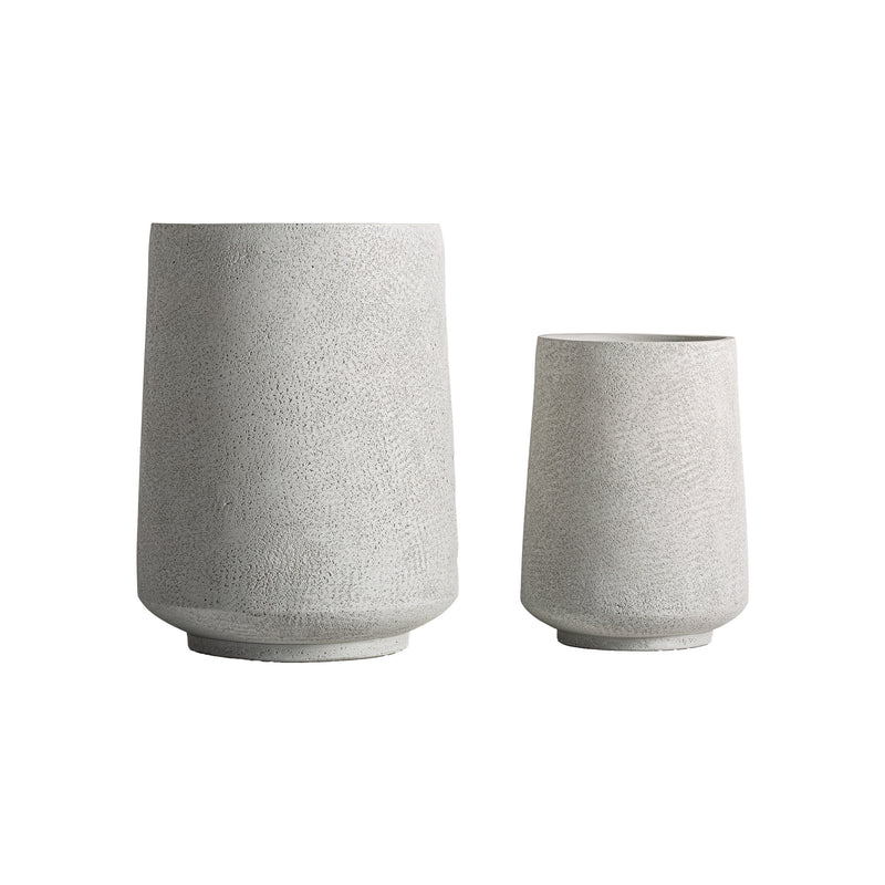 The Nova Plant Pot (Set of 2) — contemporary planter in high-fire ceramic from Laiyahome