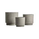 The Vulk Plant Pot (Set of 3) — contemporary planter in high-fire ceramic from Laiyahome