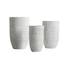 The Lume Plant Pot (Set of 3) — minimalist planter in high-fire ceramic from Laiyahome