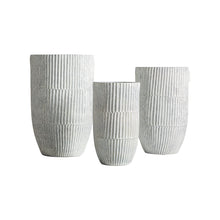The Lume Plant Pot (Set of 3) — minimalist planter in high-fire ceramic from Laiyahome