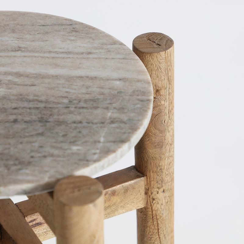 LACUANE SIDE TABLE in a modern interior setting